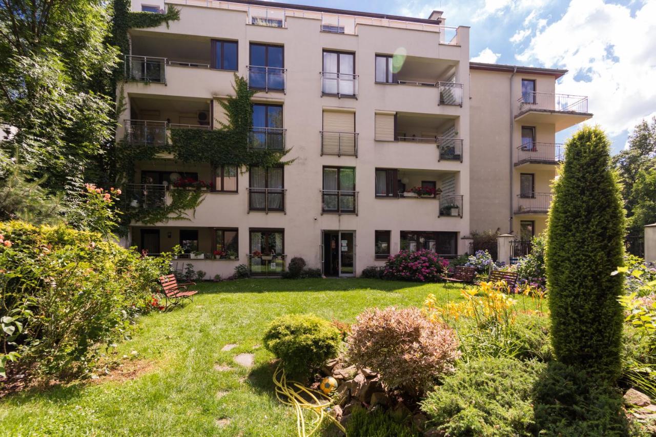 Apartamento Garden Studio In The Old Town Cracovia Exterior foto